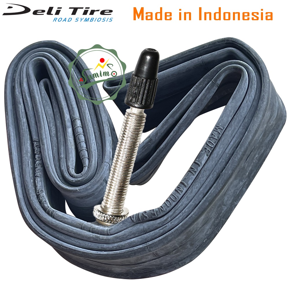 Ruột DELI 700x25-28c van nhỏ