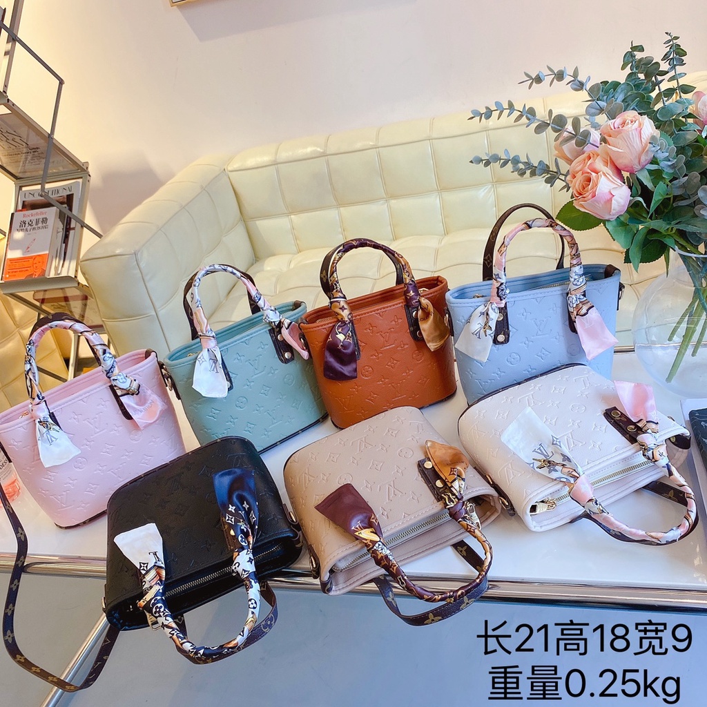 Túi Xách LV 2023 Màu Trơn Thời Trang Hàn Quốc Cho Nữ