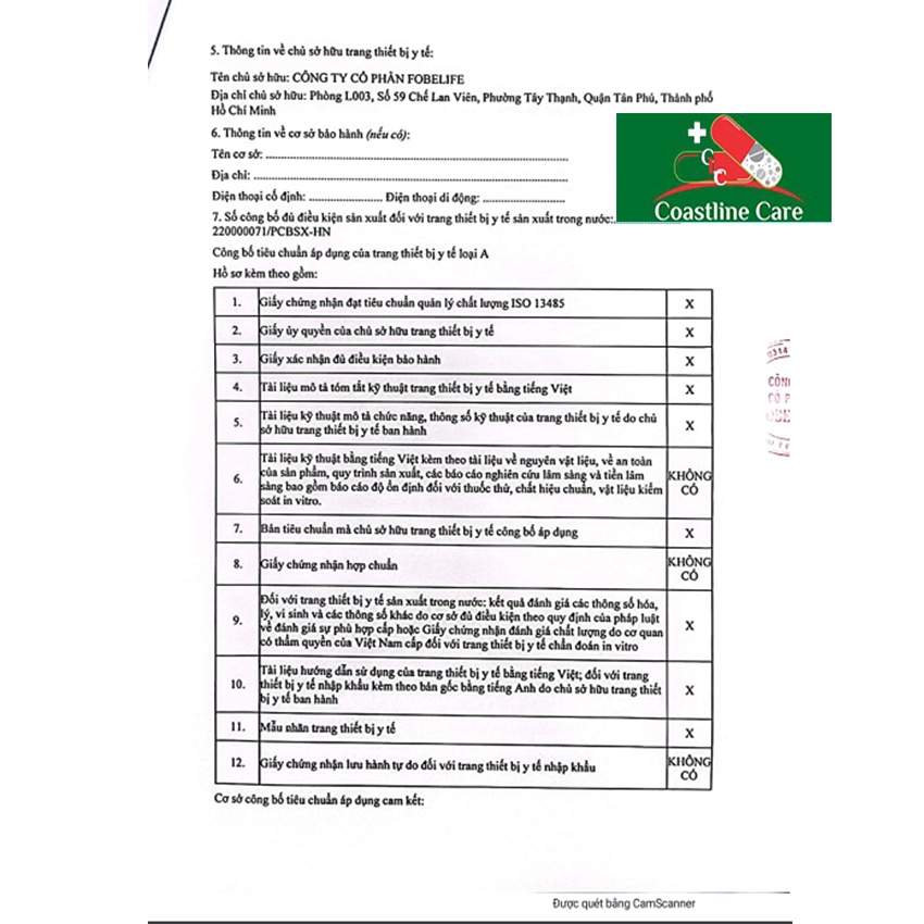 Fobelife Dầu Nóng Sao Việt – Giảm Đau Mỏi Vai Gáy  - Coastlinecare Pharmacy