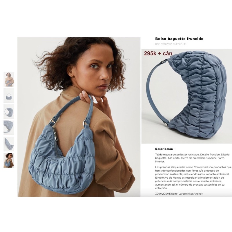 Túi kẹp nách nhà Mango | Hàng hiệu vợt sale