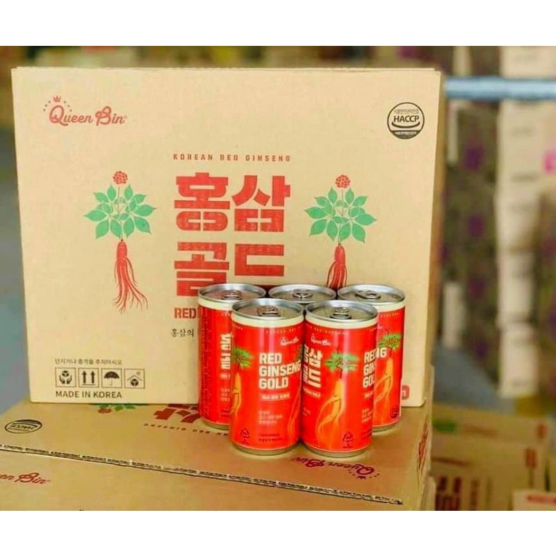 NƯỚC HỒNG SÂM LON TĂNG LỰC GINSENG POWER(thùng 30 lon)