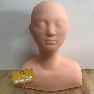Đầu manocanh nửa người dạy học viên massage cổ vai gáy, masage mặt, Trang Điểm