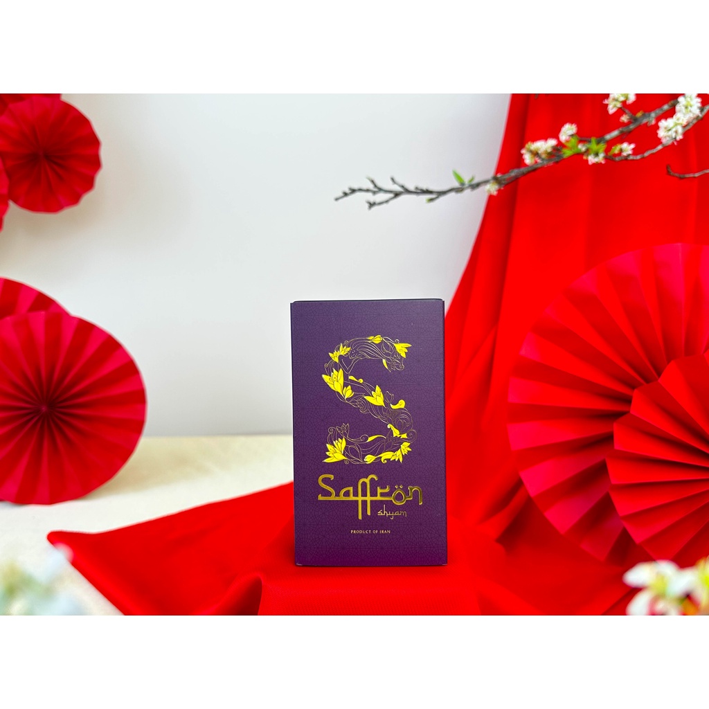 Set quà tặng 2023 Nghệ hoa nhụy tây Shyam cùng 4 sản phẩm cao cấp, phù hợp làm quà biếu tặng dịp lễ