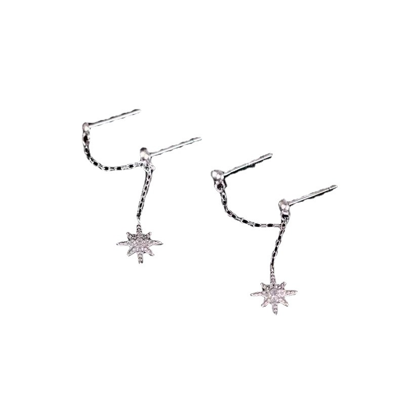 Một Mảnh Bông Tai Ngôi Sao Dài Dành Cho Nữ