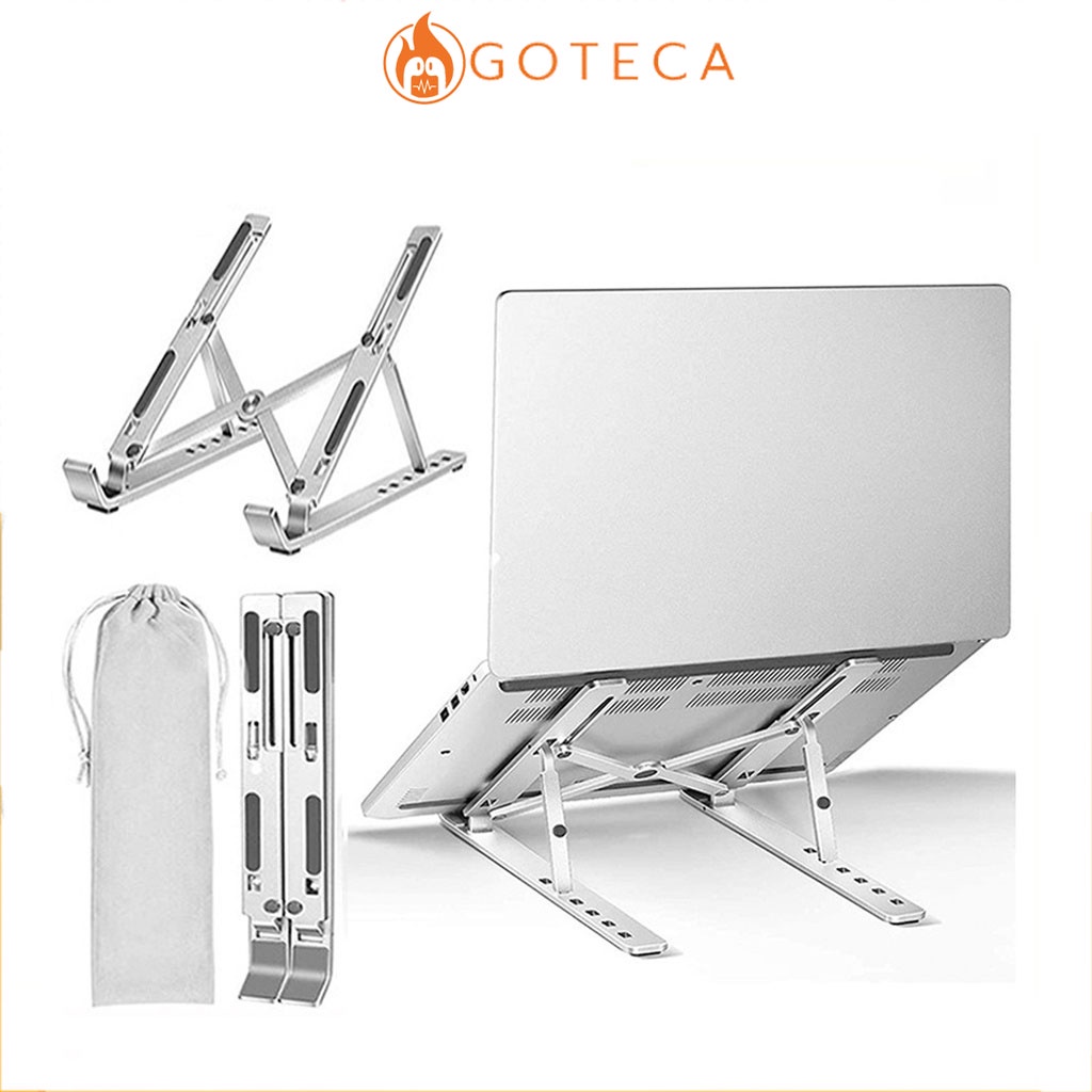 Giá đỡ Laptop đỡ Máy tính bảng điều chỉnh độ cao tản nhiệt dễ dàng gấp gọn