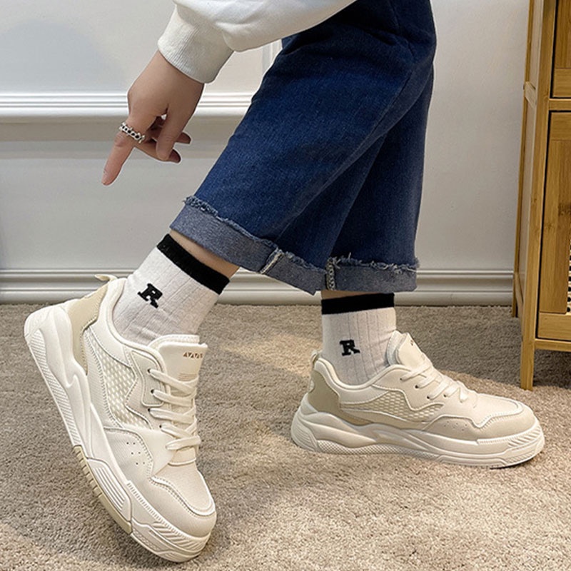 Giày Thể Thao Nữ Đế Dày Thời Trang Hàn Mới