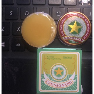 Hộp cao sao vàng opc 10gr , dầu cù là