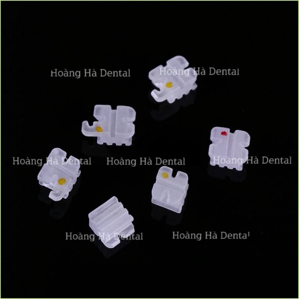 Mắc cài sứ Ceramic chính hãng Mắc cài sứ chỉnh nha mắc cài nha khoa - NHA KHOA HÀ NỘI