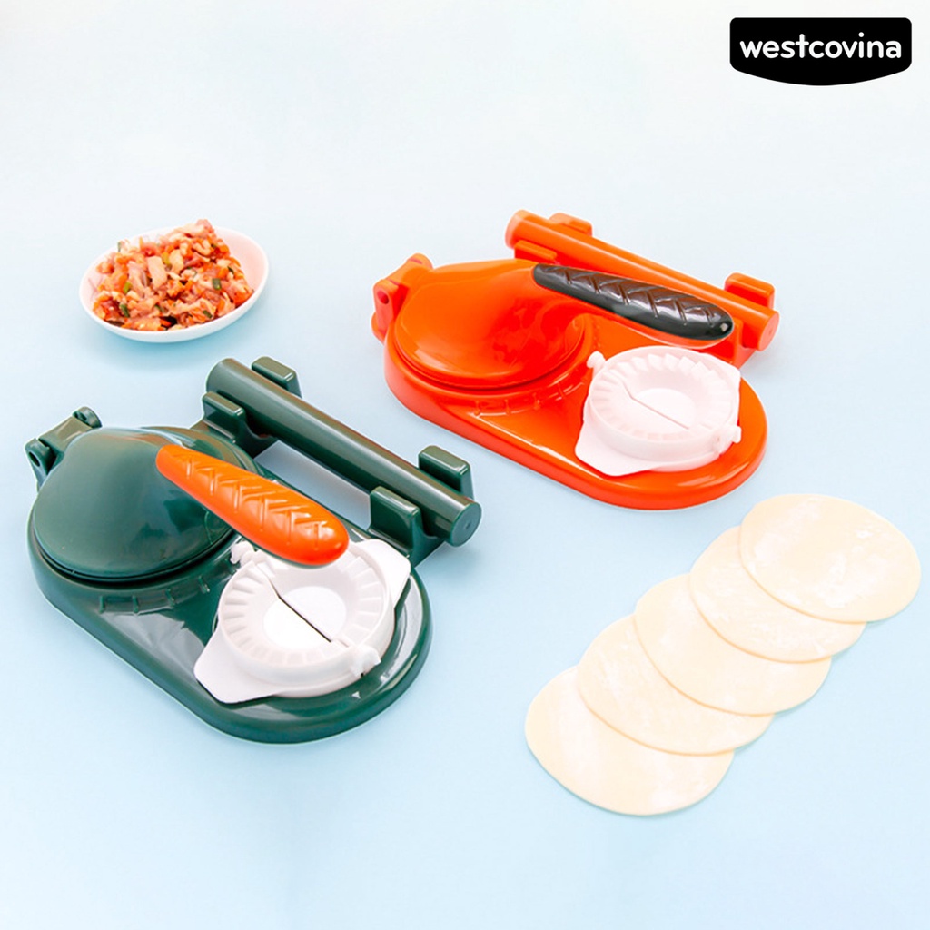 [WEST]⚘Dụng Cụ Làm Há Cảo Bằng Nhựa Không BPA Chống Văng Tiết Kiệm Sức Lực Thiết Kế Lõm