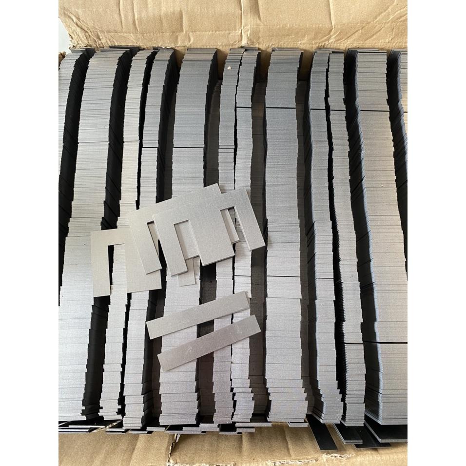 Fe silic EI làm biến áp kích cơ biến áp 220v 1kg Fe22mm,  lá mỏng LinhKien HD