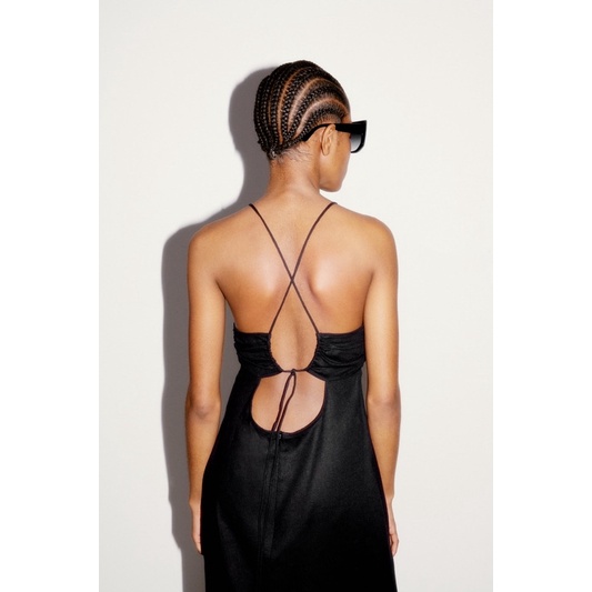 Váy linen ZARA AUTH