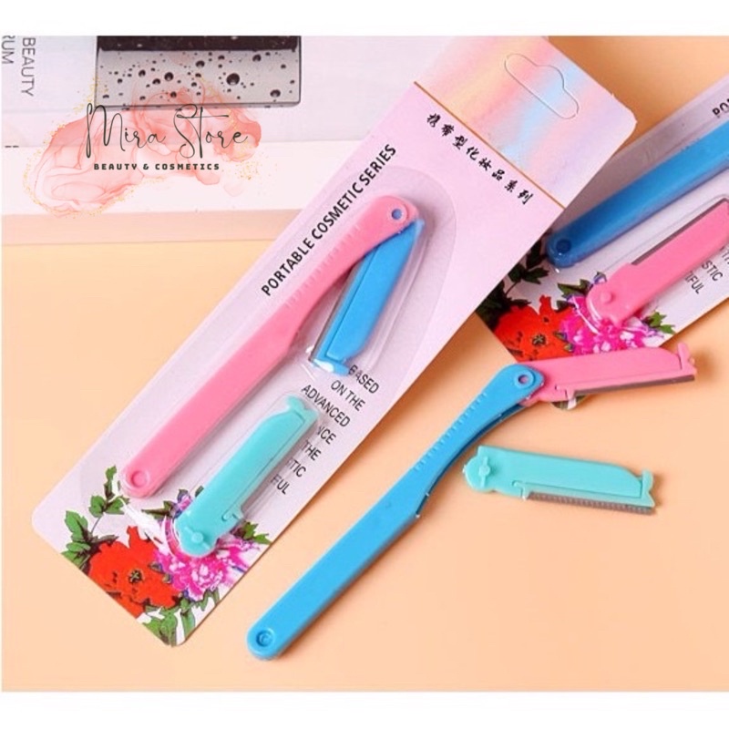 Dụng cụ cắt tỉa chân mày, dao cạo chân mày