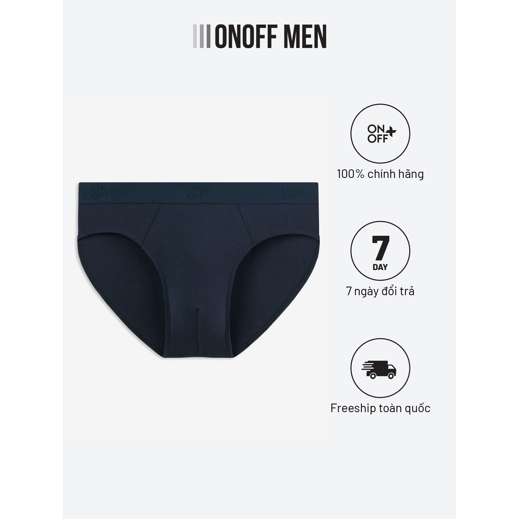 Quần lót nam dáng tam giác cotton chính hãng - ONOFF H17BU18210