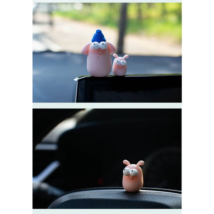 Creative in-Car Car Decoration Cartoon Doll Cute Jewelry Vehicle Center Console Ornament Toy Home Decoration 53ai