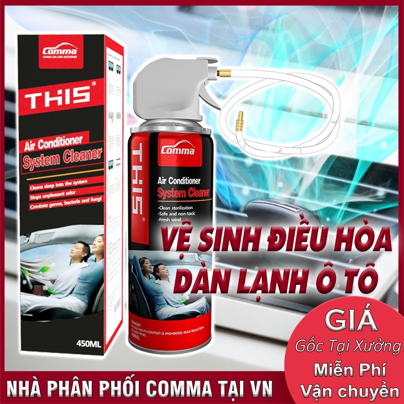 Chai Xịt Vệ Sinh Điều Hòa Ô Tô, Vệ Sinh Dàn Lạnh Ô Tô (Hướng Dẫn Chi Tiết) Air Conditioner Cleaner