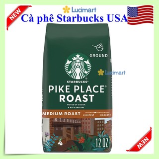 Cà phê Starbucks rang xay sẵn 100% Arabica Coffee [Hàng Mỹ]