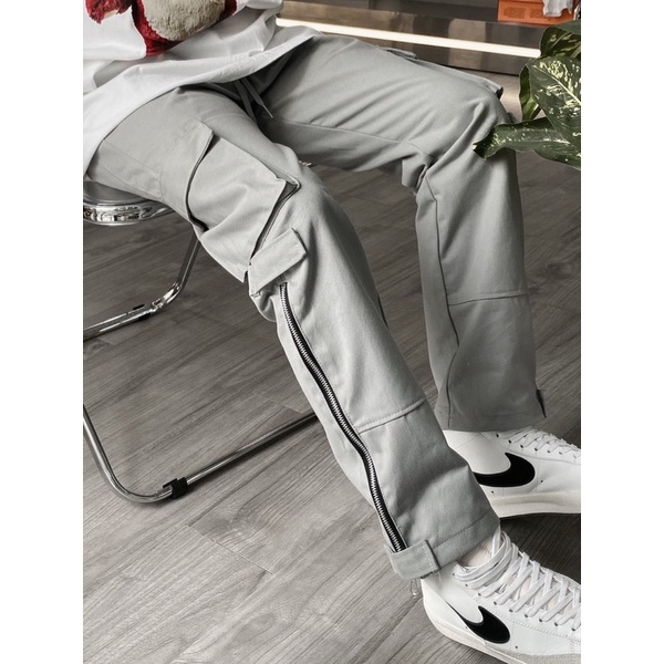 quần pant kaki túi hộp nâu tây | BigBuy360 - bigbuy360.vn