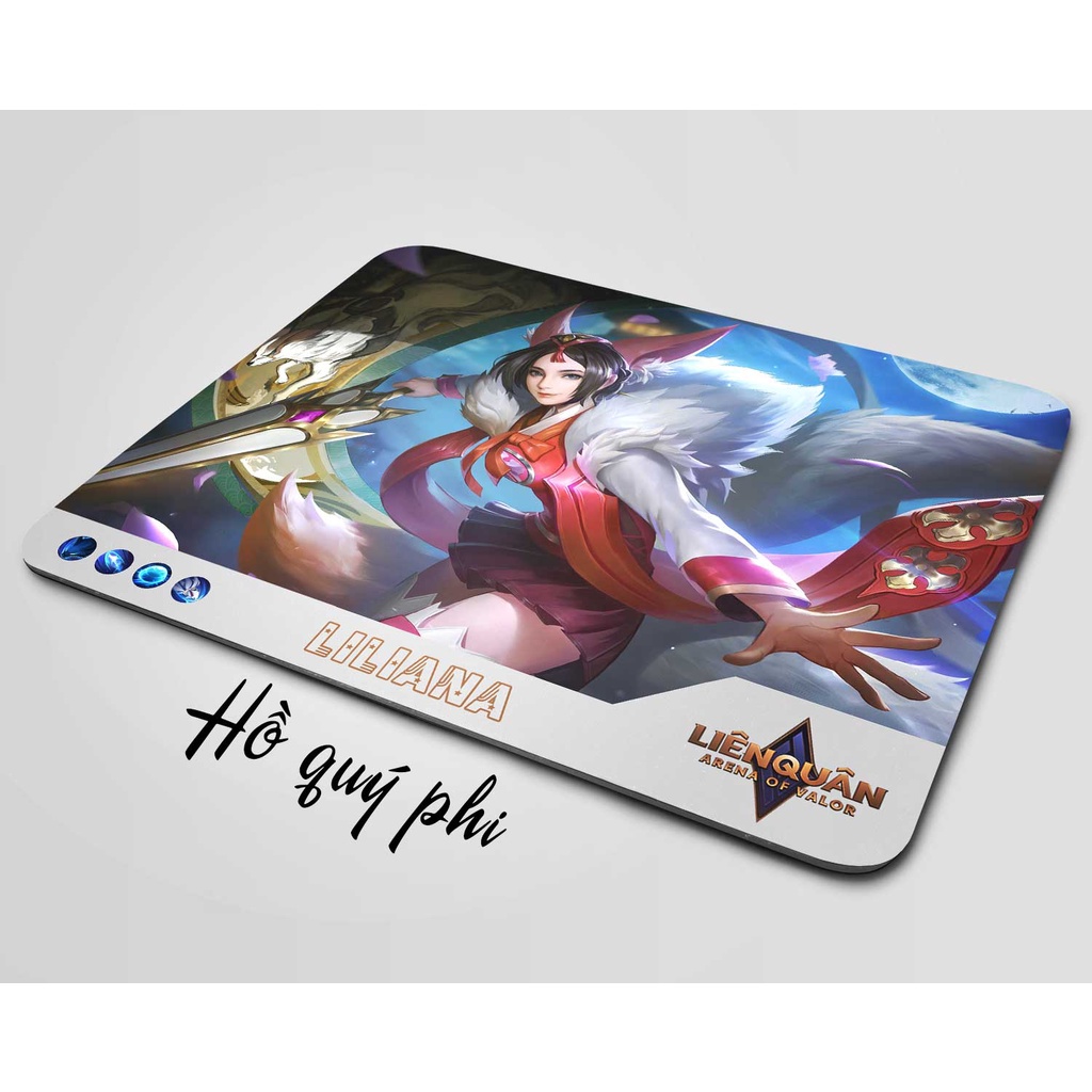 Lót chuột cỡ lớn, bàn di chuột, mouse pad mẫu Liliana Liên quân Mobile