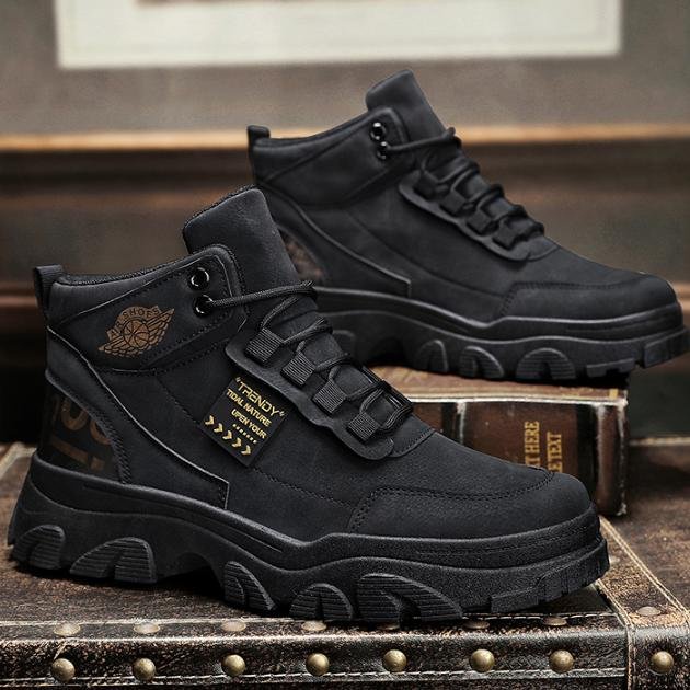 Giày Boot Nam Màu Đen và Màu Cát TRENDY GN411 - GN412