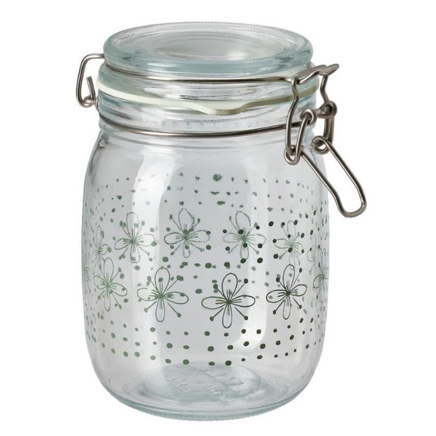 Lọ thuỷ tinh có nắp KORKEN IKEA chính hãng 1L
