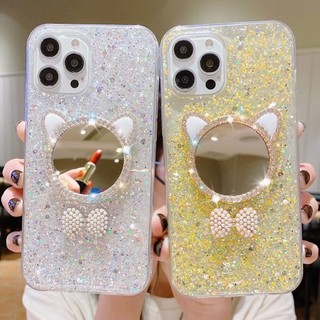 Ốp Điện Thoại Cho Xiaomi Redmi 10 10C 9 9A 9C 9T 8 8A K30 K40 Pro 11 Lite M3 X3 7 8 Pro 9 Pro 9s 10 Pro 10s 11 Pro 11s Ốp Điện Thoại Tráng Gương Lấp Lánh Thời Trang