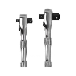 Tay vặn ốc tự động 2 đầu 1/2 và 3/8 dạng lùn 2 chiều - cần lắc xiết khẩu