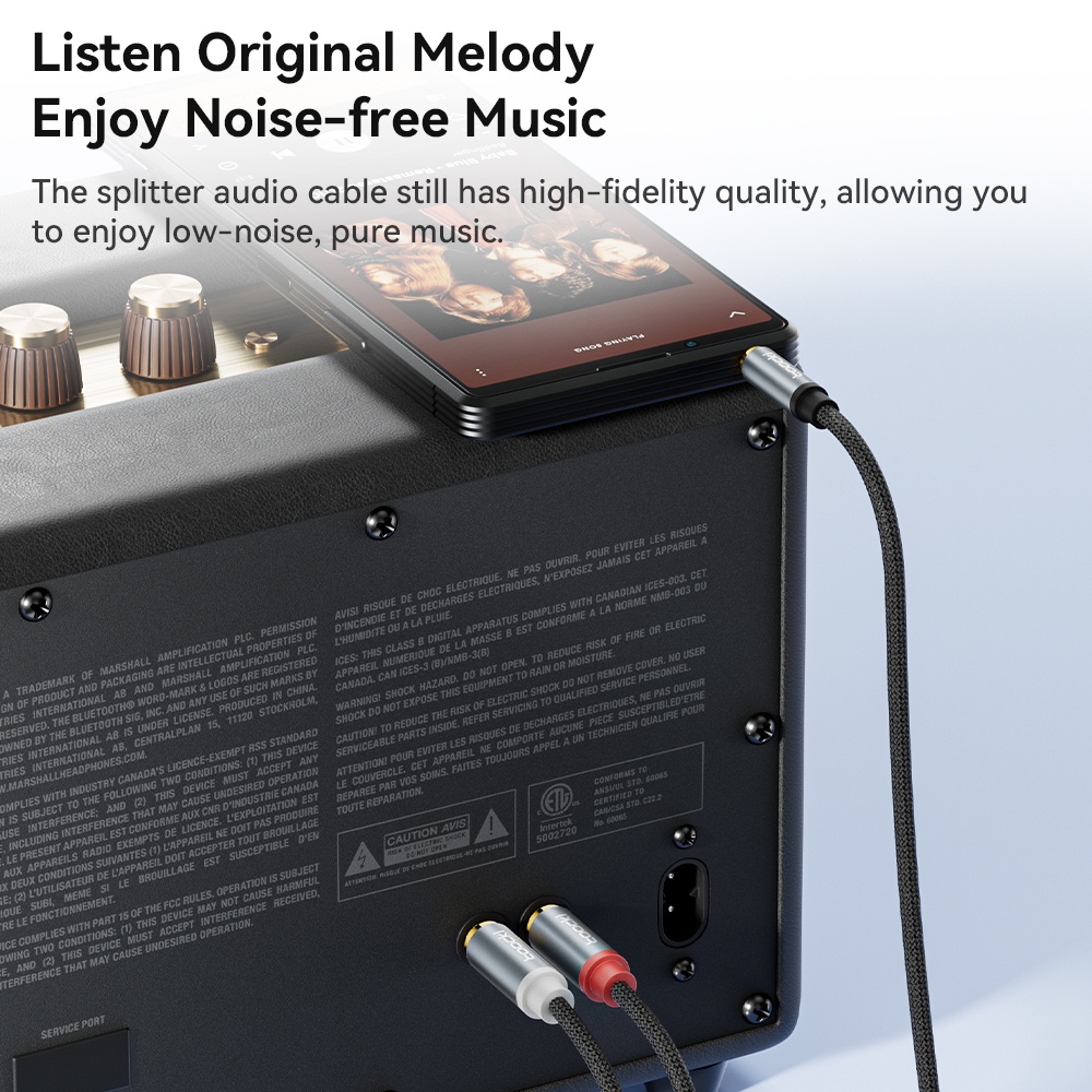 Cáp Âm Thanh Rca 3.5mm Sang 2RCA 3.5mm Sang 2RCA Chuyên DụNg Cho TV PC