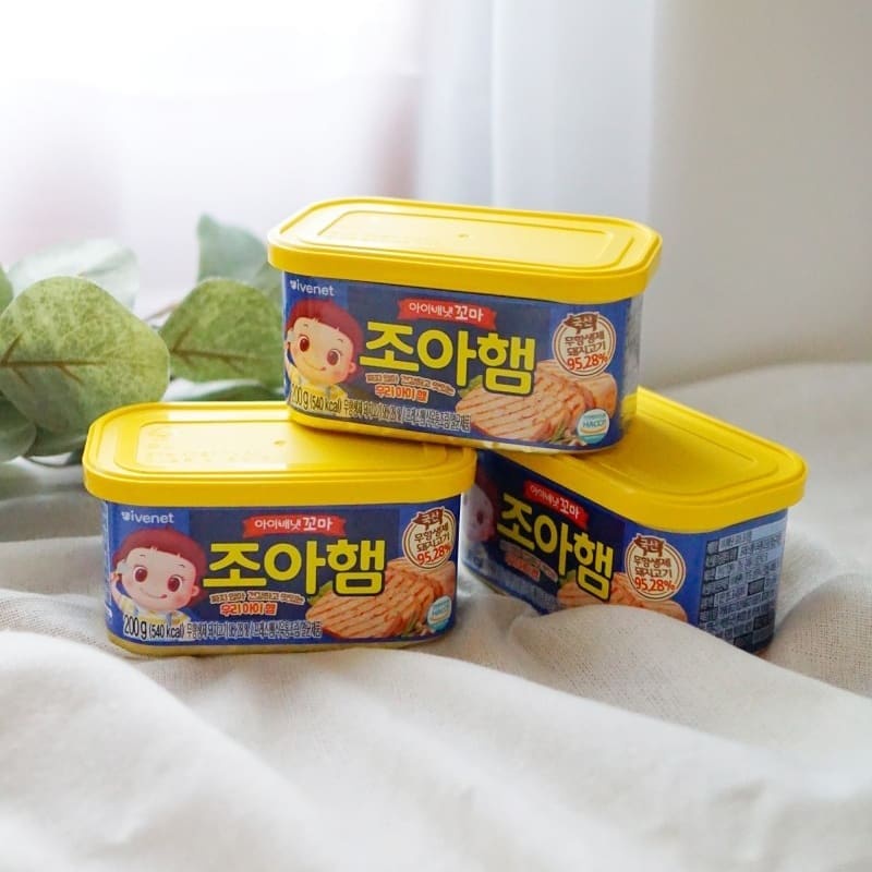 Thịt hộp Ivenet 200g cho bé ăn dặm từ 18 tháng. Date 7/2025 - Sweet Baby House