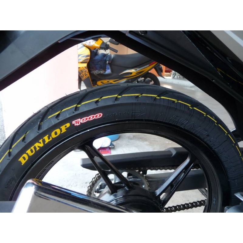 Vỏ Dunlop thái chữ vàng cao cấp TT900 60/90-17 70/90-17
