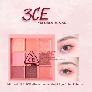 Phấn mắt 9 ô 3ce multi eye color palette - beach muse