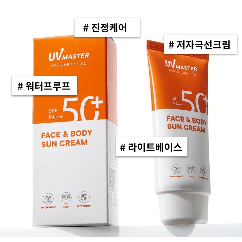 Kem Chống Nắng Cho Mặt Và Toàn Thân TONYMOLY UV Master Face & Body Sun Cream 80ml