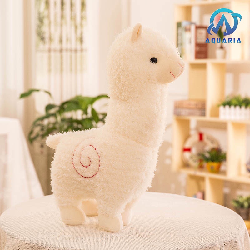 Gấu bông lạc đà Alpaca – Nhiều mầu - Size 28 cm – Quà tặng thú nhồi siêu dễ thương – Gối ôm cho bé ngủ ngon