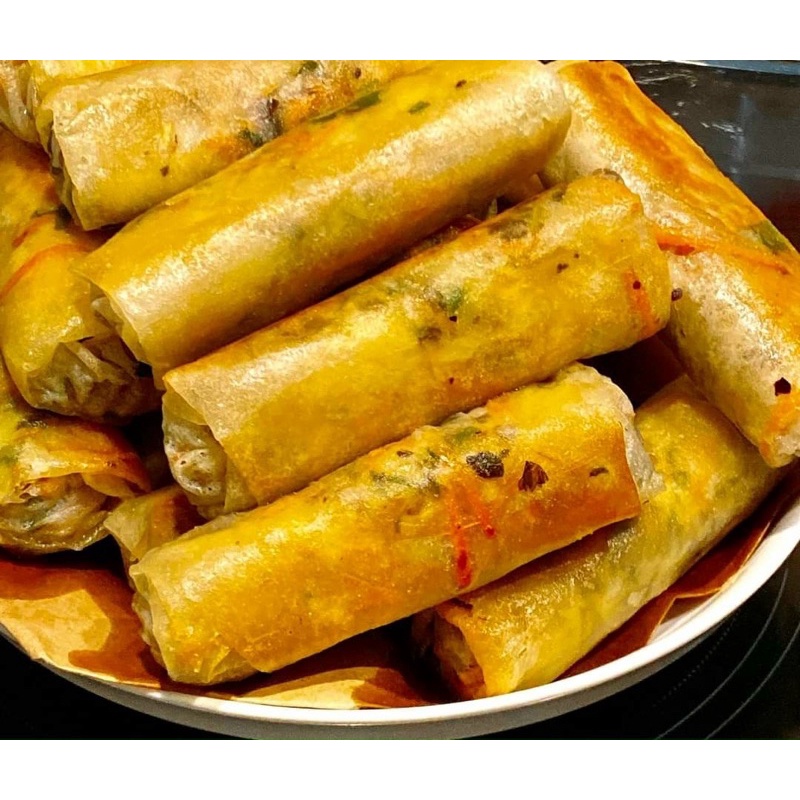 Combo 5 gói B tráng đậu xanh bò bía sz 16/gói 30 lá