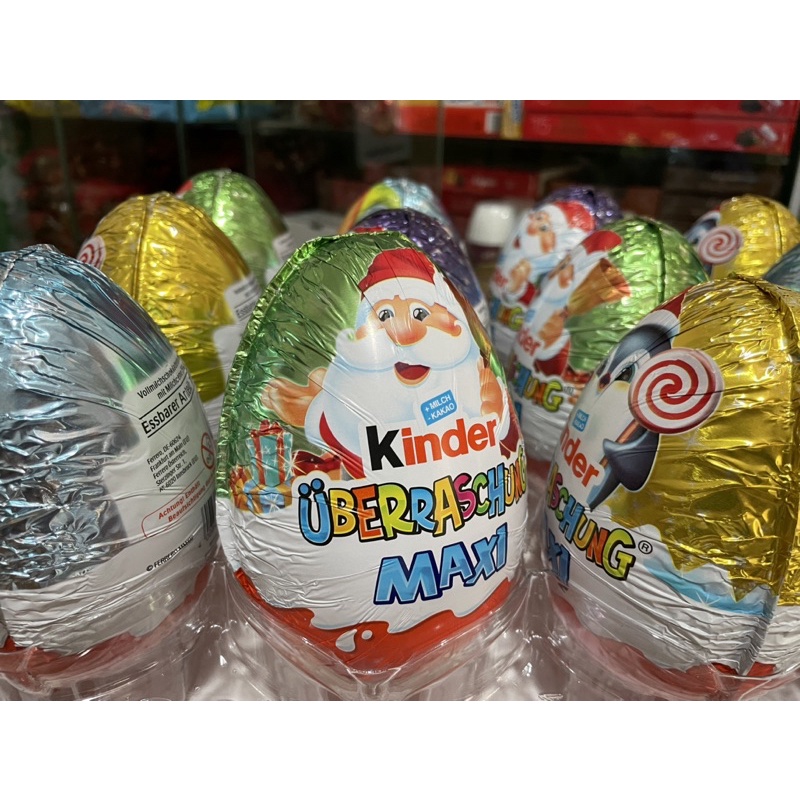 Socola Kinder quả trứng ông già Noel