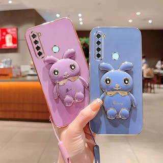 Ốp Lưng Hình Con Thỏ Có Dây Cho Xiaomi Redmi Note 8 8T Note 8 Pro Note 7 Pro