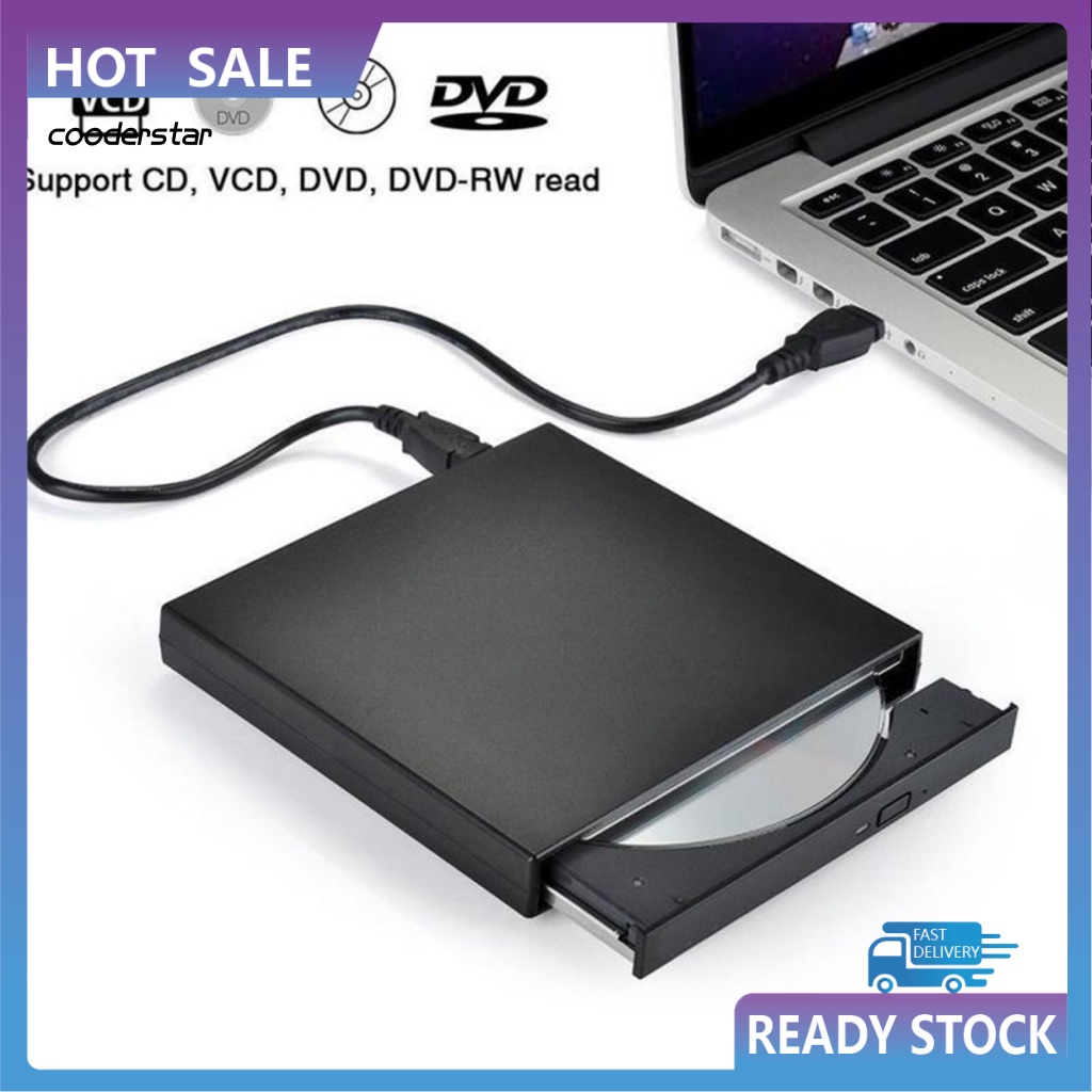 Đầu Đọc Đĩa DVD Kết Nối USB 2.0 DVD / VCD / CD-RW Chống Ồn Tiện Dụng