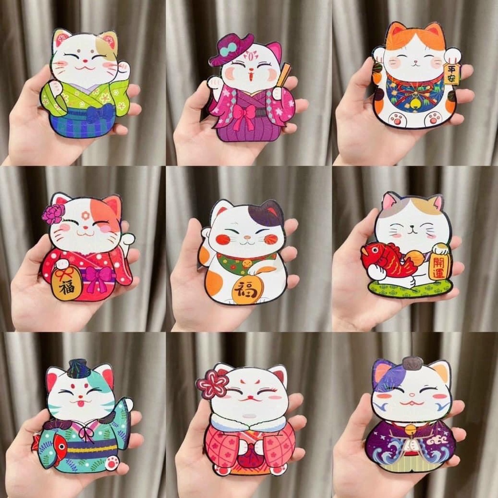 Lì Xì Chibi Tết 2023 Hàng Loại 1 Bóng Đẹp, Phong Bao Lixi Hoạt Hình Chipi Nhiều Mẫu
