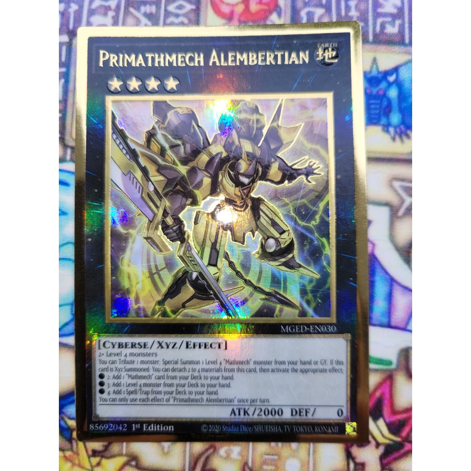 Thẻ bài Yugioh - TCG - Primathmech Alembertian / MGED-EN030