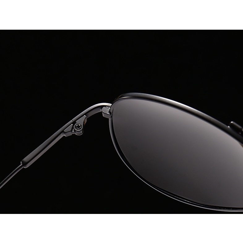 Kính mát nam cao cấp, tròng đổi màu, gọng titan siêu dẻo - KM86