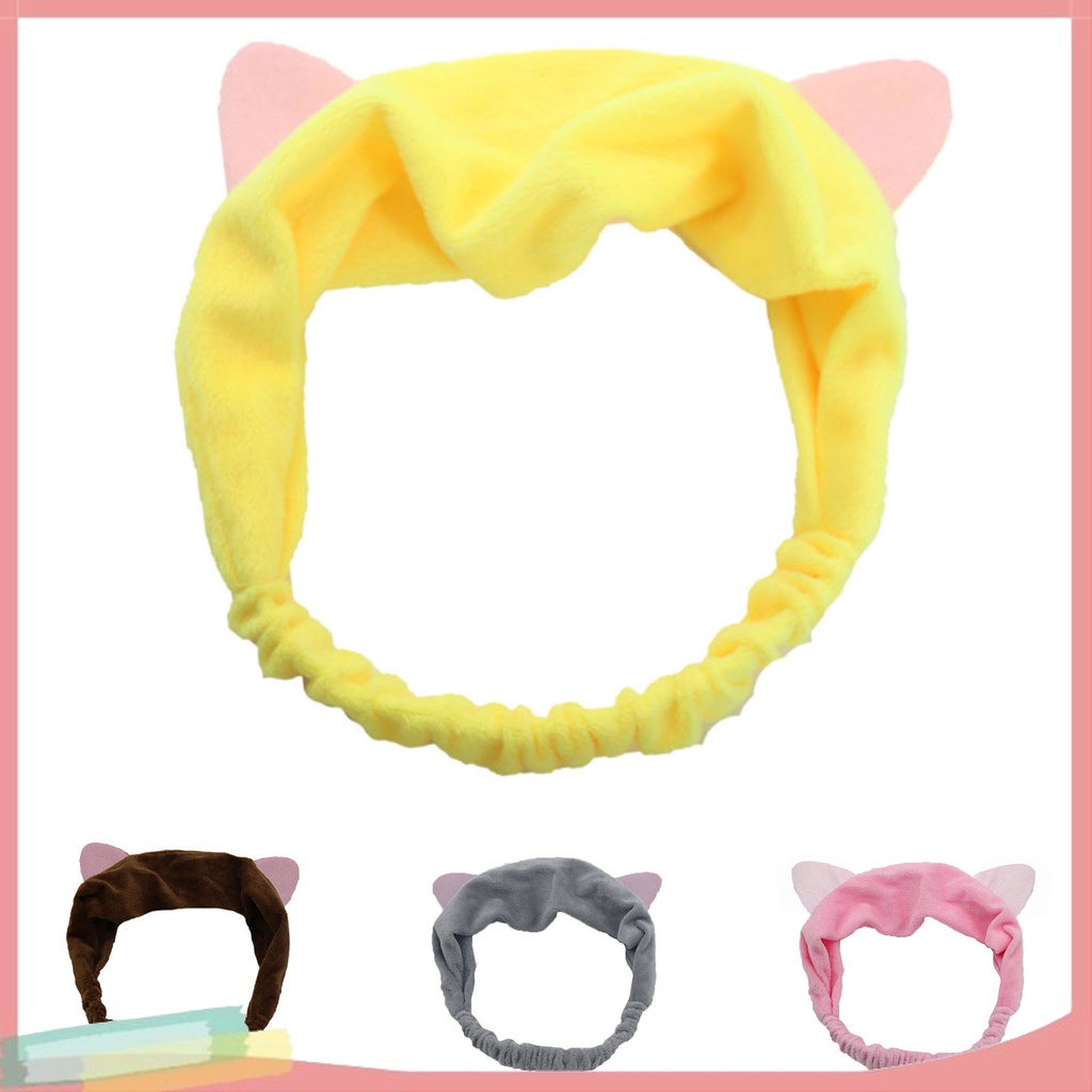 Băng đô cài tóc rửa mặt dễ thương xinh xắn dành cho nữ