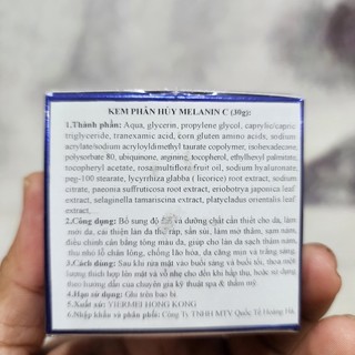KEM C - TAILOR MADE (Hong Kong) - KEM PHÂN HỦY NÁM