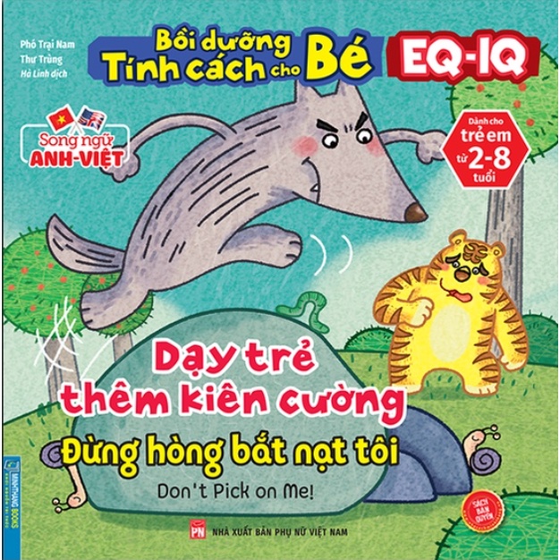 Sách - Combo 2 cuốn - Bồi dưỡng tính cách cho bé EQ IQ (2-8 tuổi) Dạy trẻ thêm kiên cường và dạy trẻ biết xin lỗi