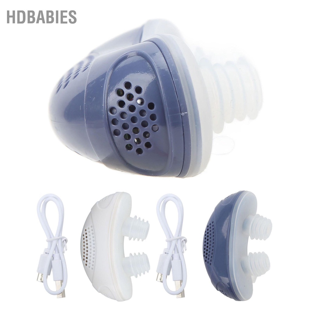 HDbabies Thiết bị ngăn ngừa ngáy bằng điện Dễ thở cải thiện chất lượng giấc ngủ Công cụ giải quyết vấn đề