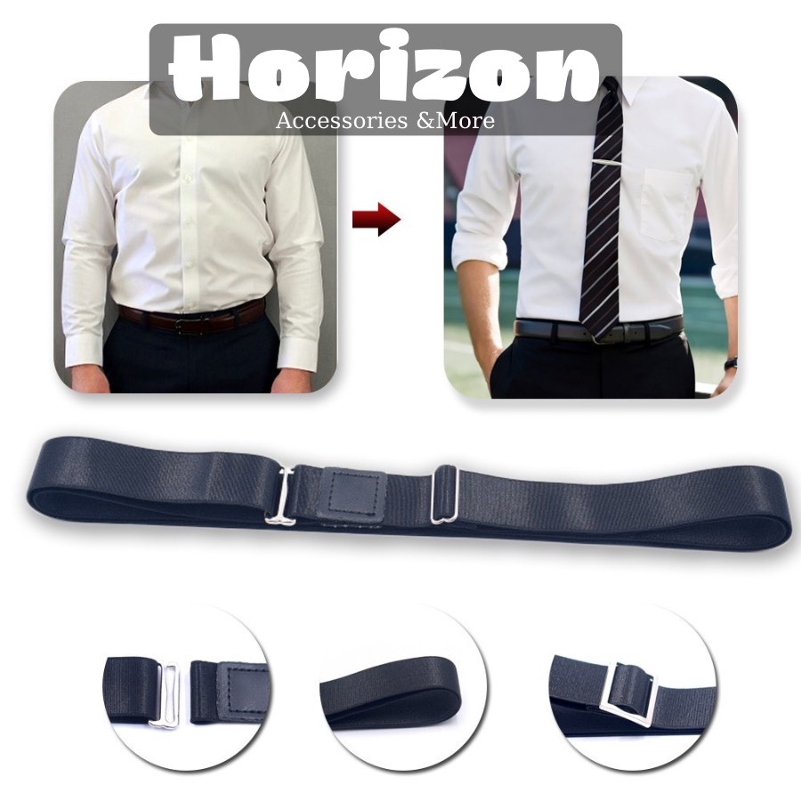 Dây Nịt Thắt Lưng nam Nữ Dây Đai Giữ Áo Sơ Mi Thẳng, Dây Đai Sơ Vin Cho Nam Nữ Horizon