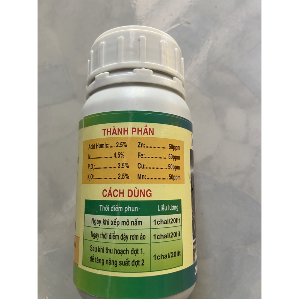 Phân bón siêu dinh dưỡng dùng cho nấm