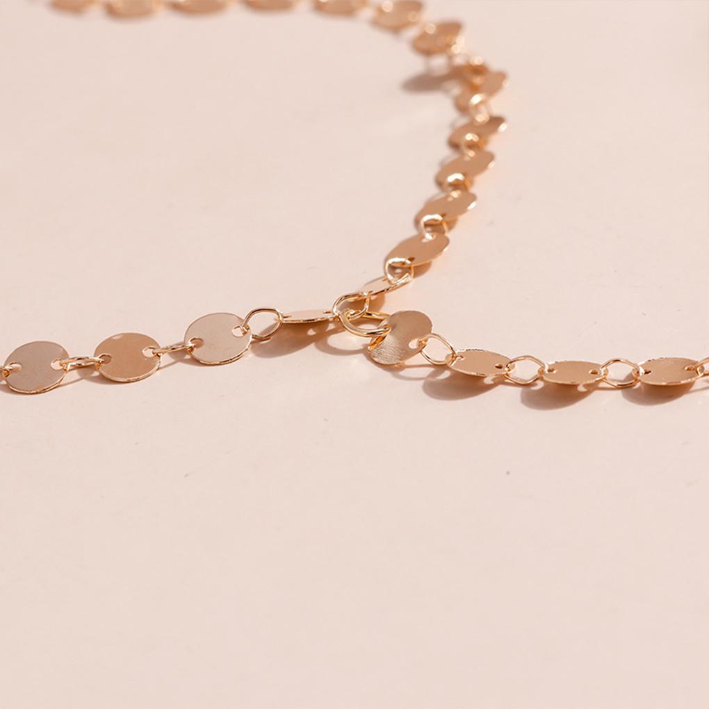 Vòng cổ Dáng Dài Đính Đá Lấp Lánh Thời Trang Dự Tiệc