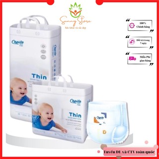 Tã quần trẻ em Capile Siêu mỏng Siêu nhẹ Siêu mềm mại Siêu thông thoáng Siêu thấm hút - Thái Lan