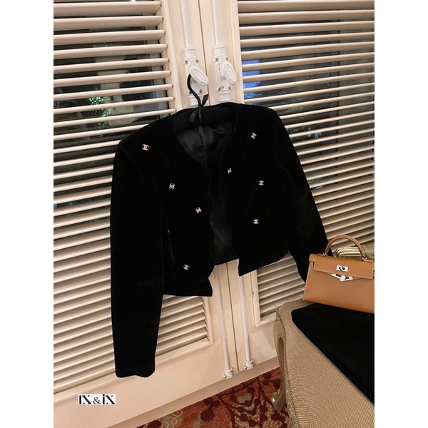 Set váy nhung chace cao cấp