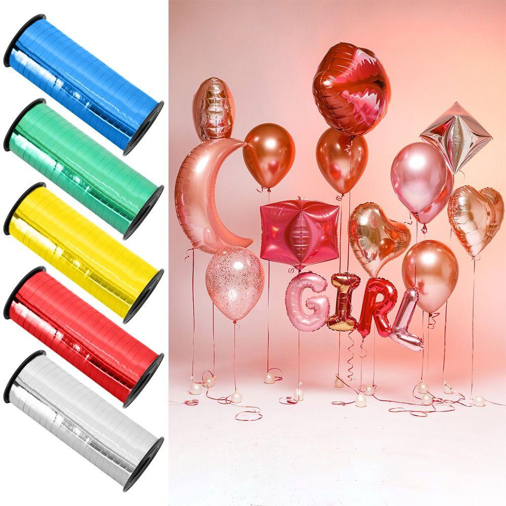 GOGOUP Cuộn Dây Ruy Băng Trang Trí Bong Bóng Mới