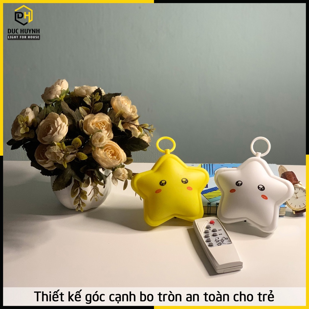 Đèn ngủ ngôi sao cho bé điều chỉnh độ sáng tiện lợi DN010